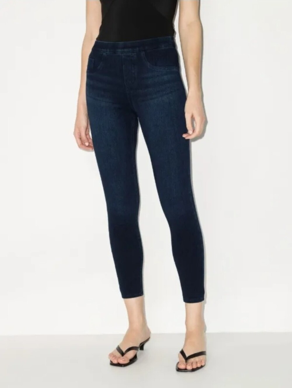 NWOT SPANX Jean-Ish Cropped Leggings Size 2XL